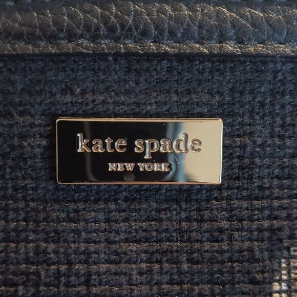 Kate Spade New York Seely Lane Lana Rose Satchel Leopard Cross Stitch Purse - Picture 8 of 8